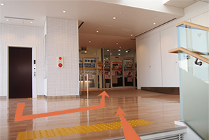 エレベーター利用も可