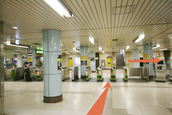 東葉高速鉄道改札