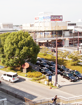 診療室からの風景